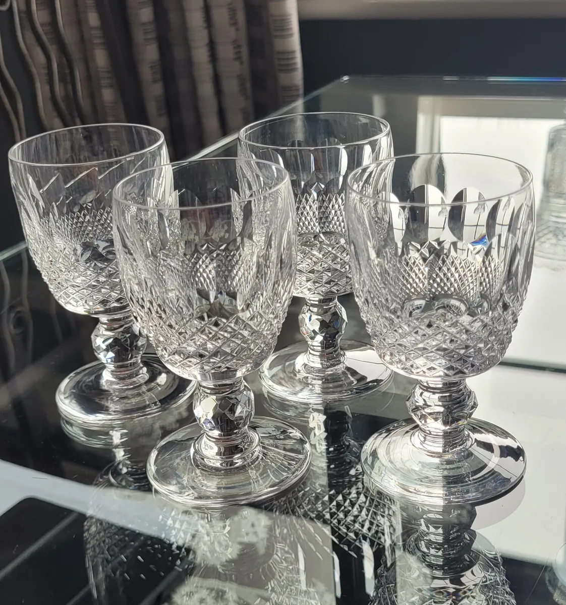 Waterford crystal Colleen Sherry Glasses x 5 - Image 1