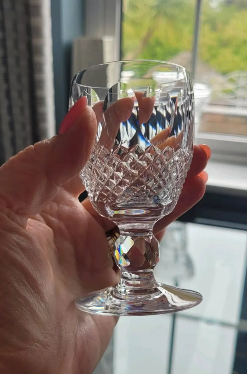 Waterford crystal Colleen Sherry Glasses x 5 - Image 2