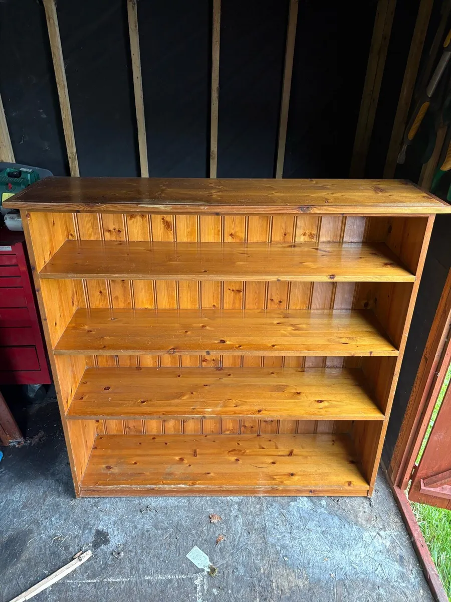 Solid Pine Bookshelf/Shelving Unit - Image 1