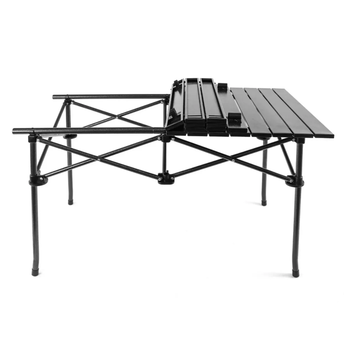 Foldable Camping Table, Alloy Steel Roll-up Picnic - Image 3