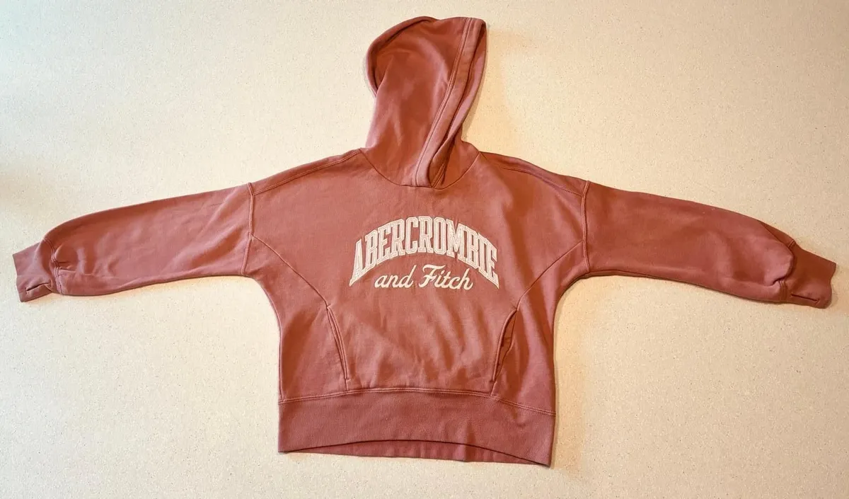 Abercrombie and Finch Pink Hoodie 9/10 years 10 ye - Image 2