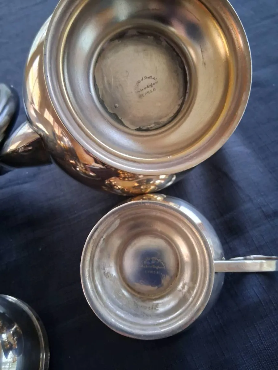 Viners Silver Plated Teapot/Coffee Set - Image 4