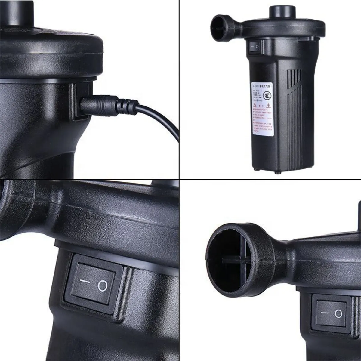 Portable Rechargeable Electric Air pump 12V - Image 3