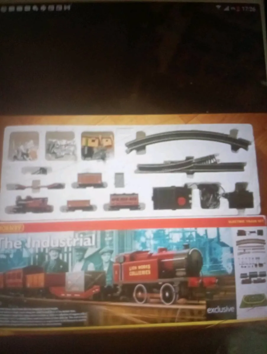 HORNBY  OO GAUGE  THE  INDUSTRIAL -  TRAIN SET . - Image 1