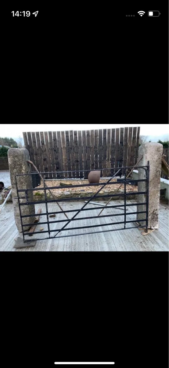 Old Limestone gate posts - Image 1