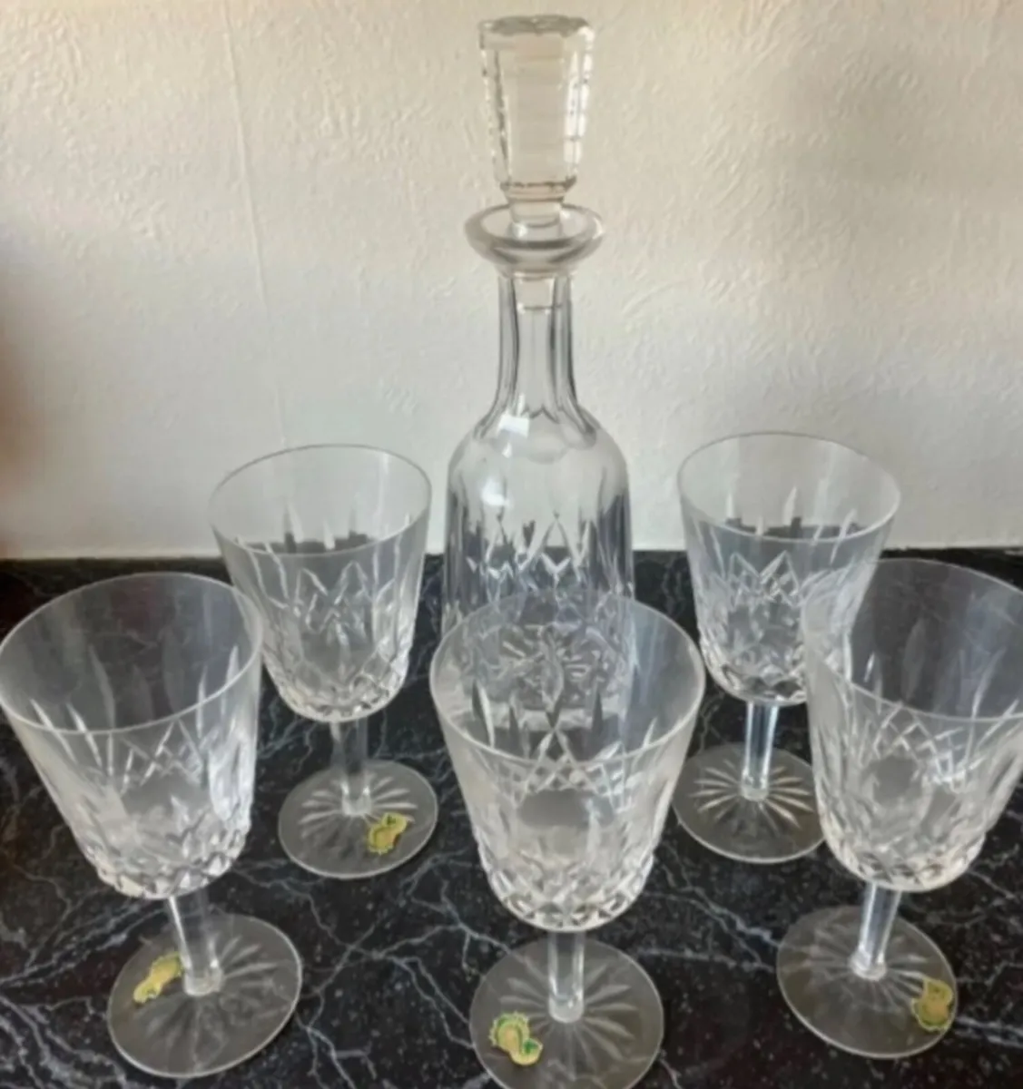Decanter and glasses