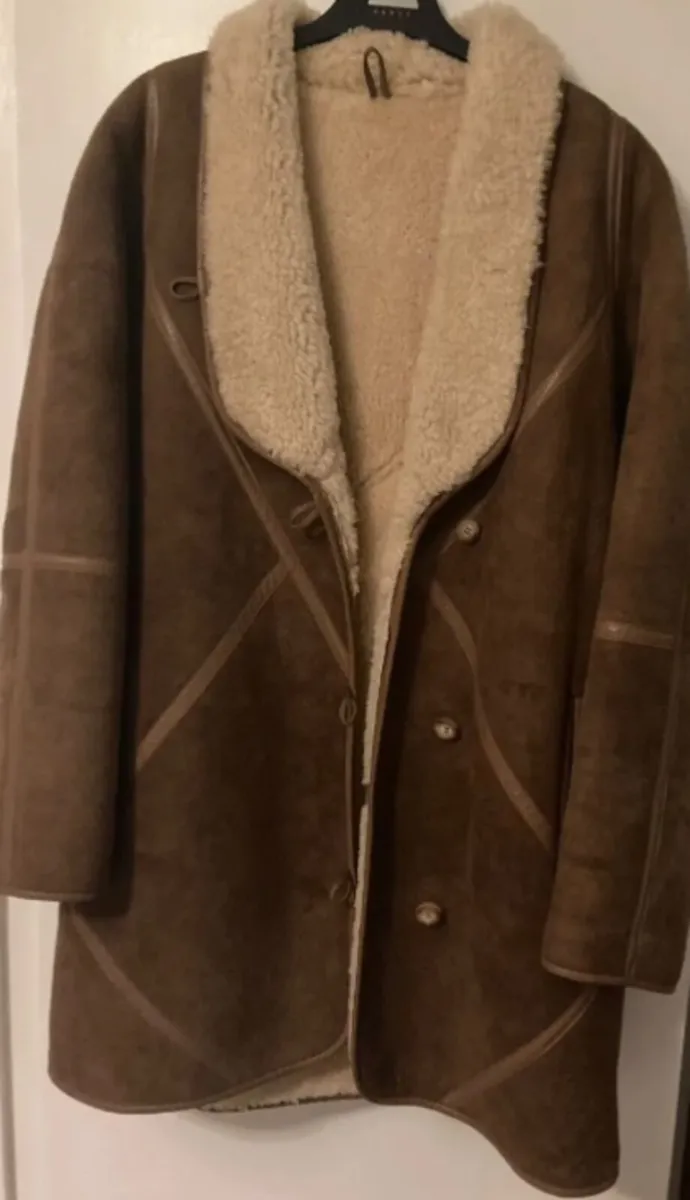 Sheepskin coat