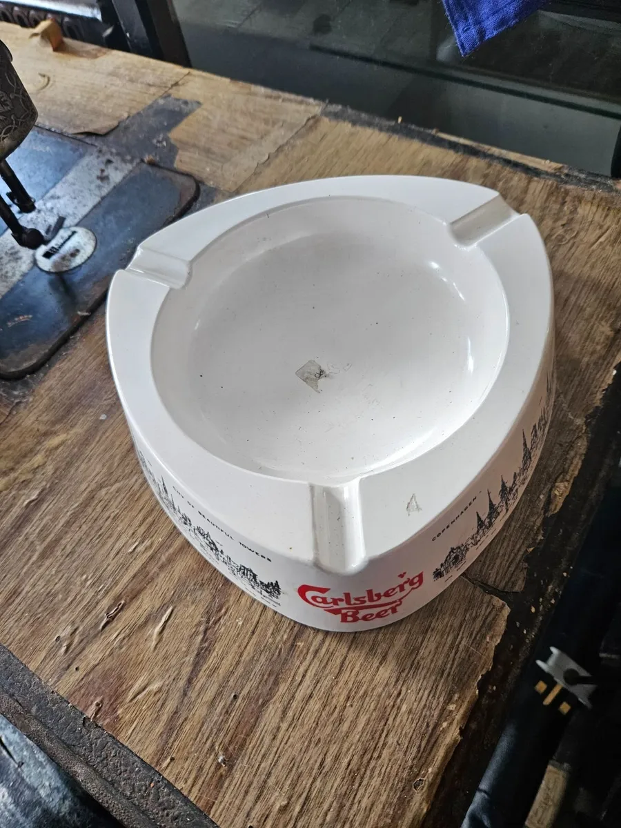 Vintage Retro Carlsberg Ashtray - Image 2