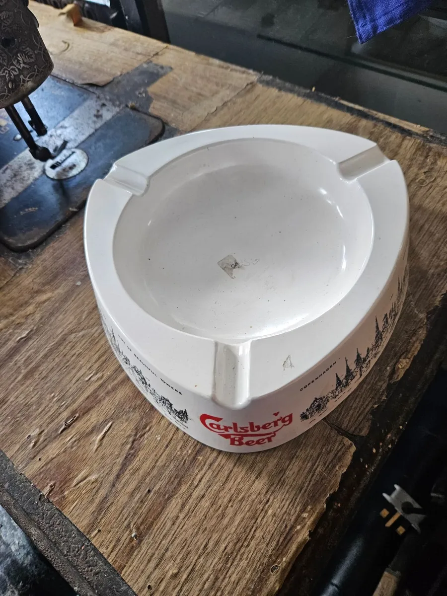 Vintage Retro Carlsberg Ashtray - Image 3
