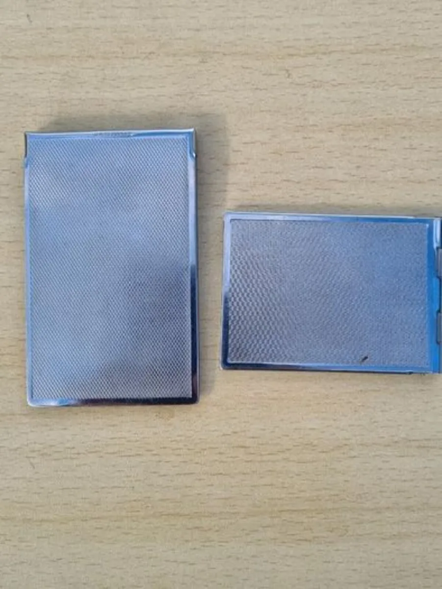 Art Deco two silver-plated cases - Image 2