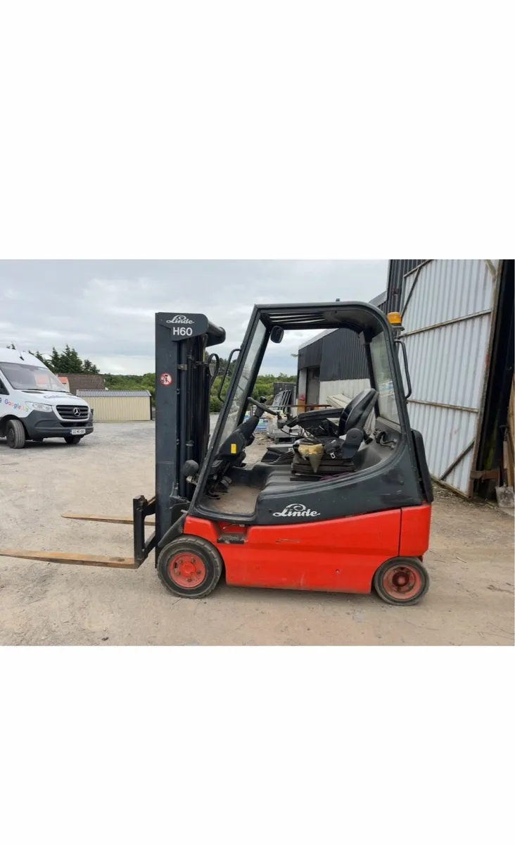 Linde  2tone electric forklift - Image 2