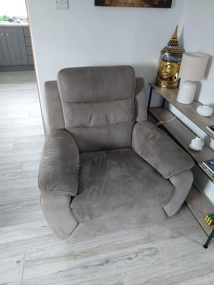 2 seater sofa and armchair - Image 2