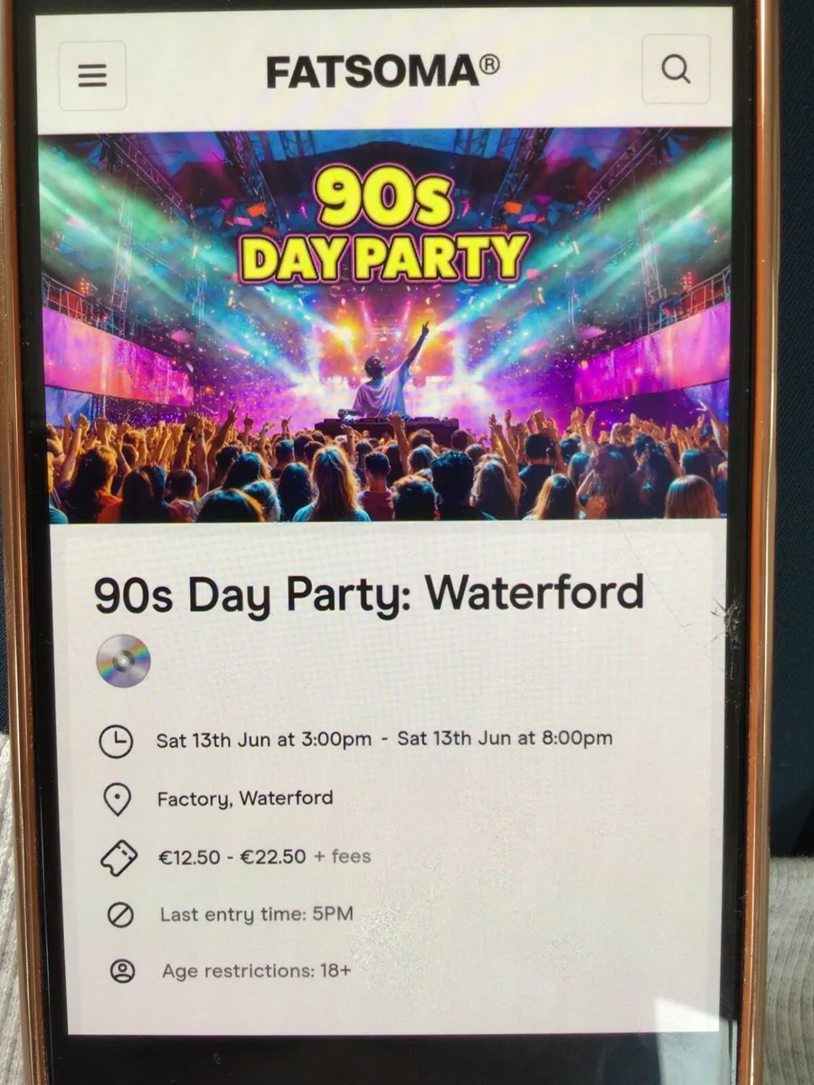 90s Day Disco, Waterford