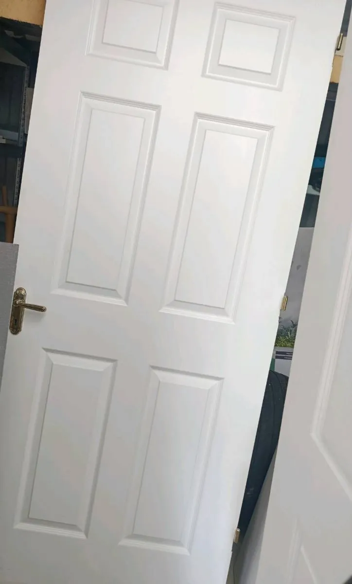 Double Doors 34 " complete with handle condition i - Image 2