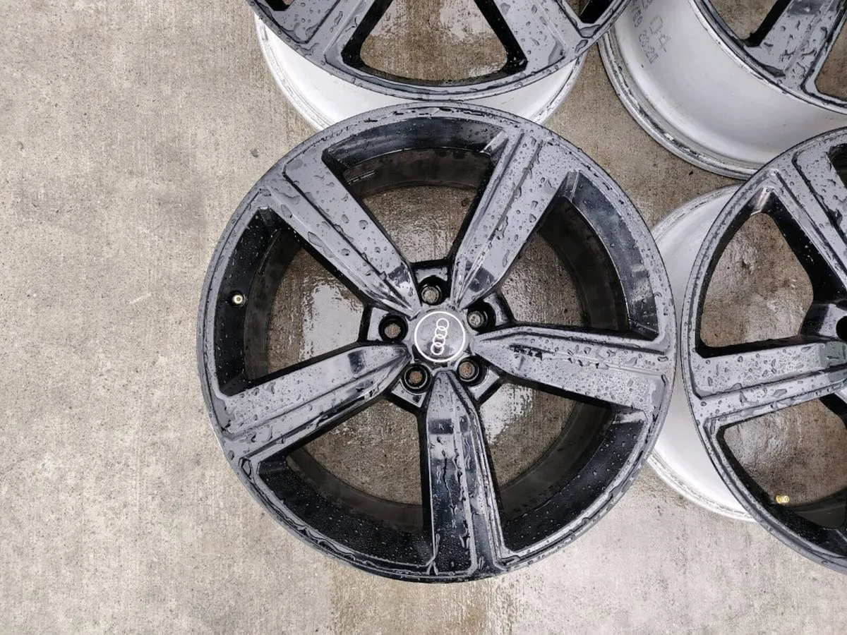 20" Audi alloys, black - Image 4