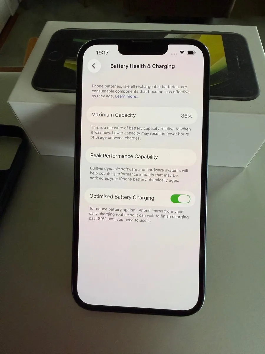 iPhone 14 128 GB Midn. Black Clean €320 ONO - Image 4