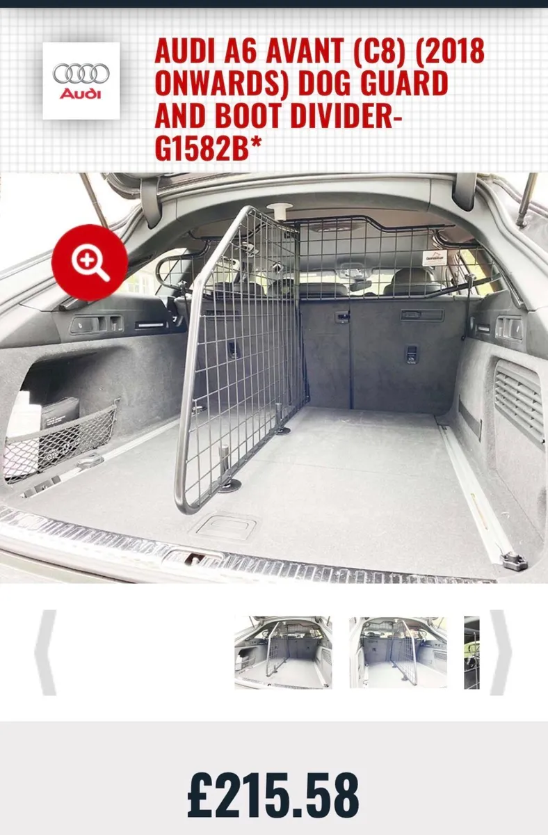 AUDI A6 DOG GUARD & BOOT DIVIDER - Image 2