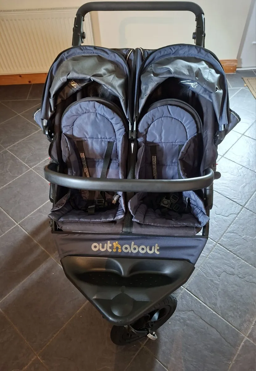 Out n About V4 Nipper 360 Double Buggy - Image 2