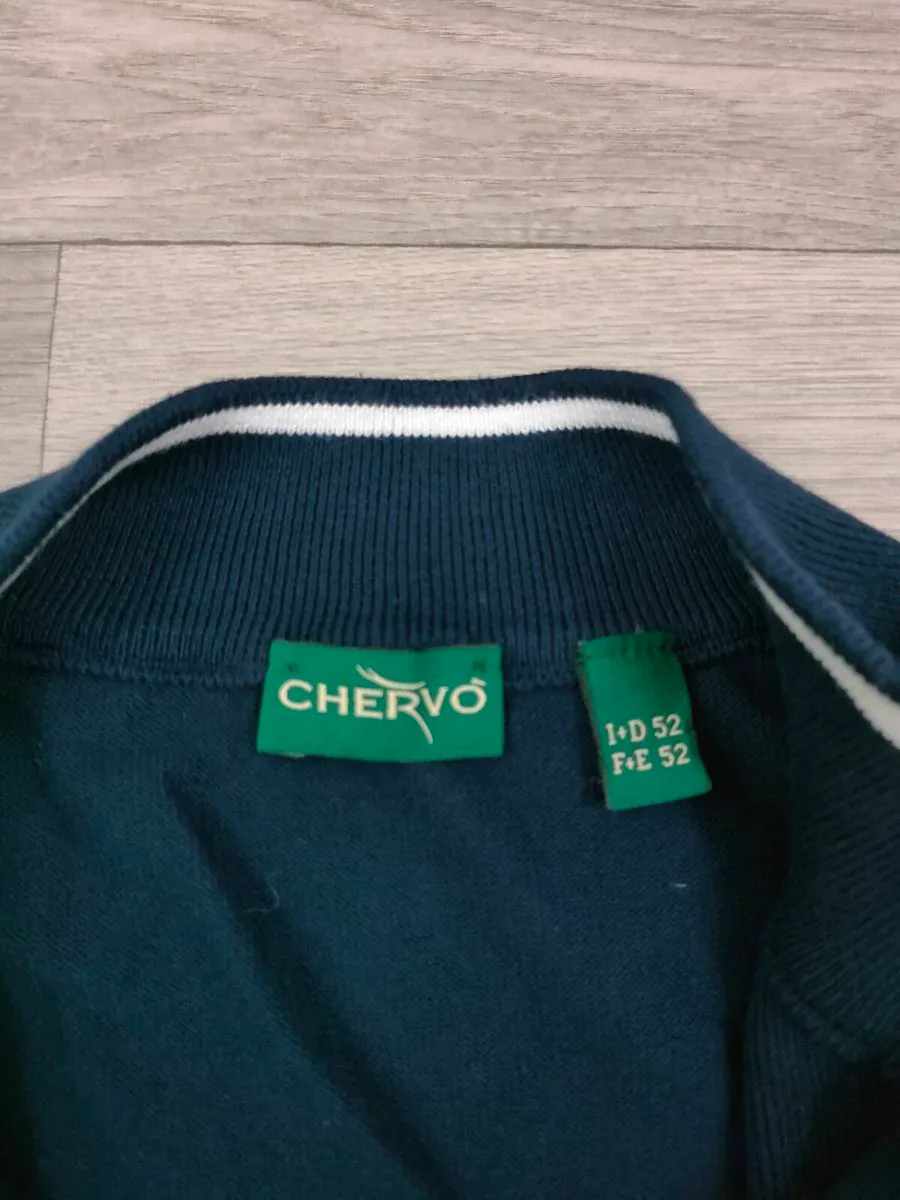 Chervo Half Zip Golf Jumper Mens Medium - Image 4