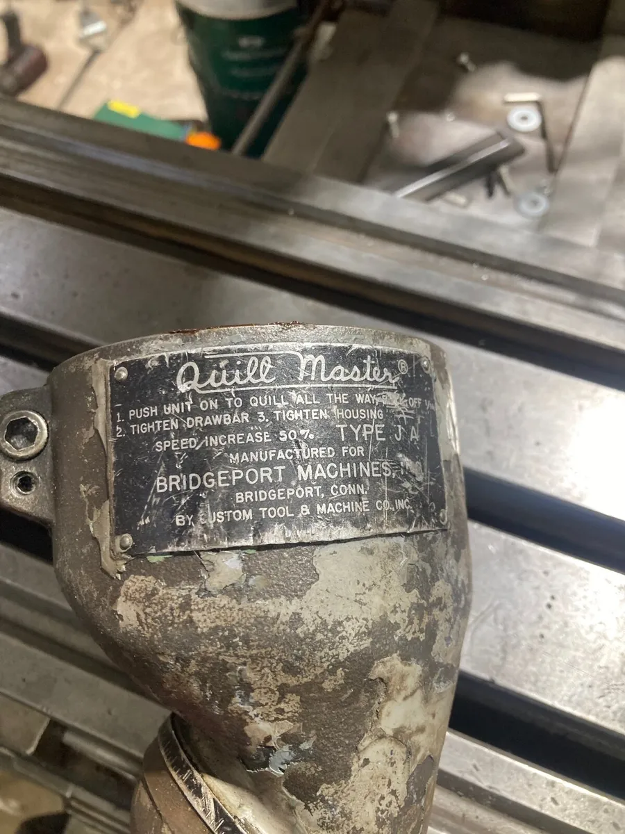 Bridgeport quill master - Image 1