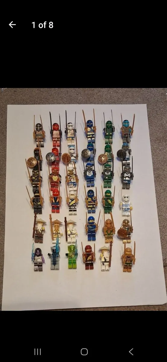 LEGO Ninjago minifigure army - Image 1