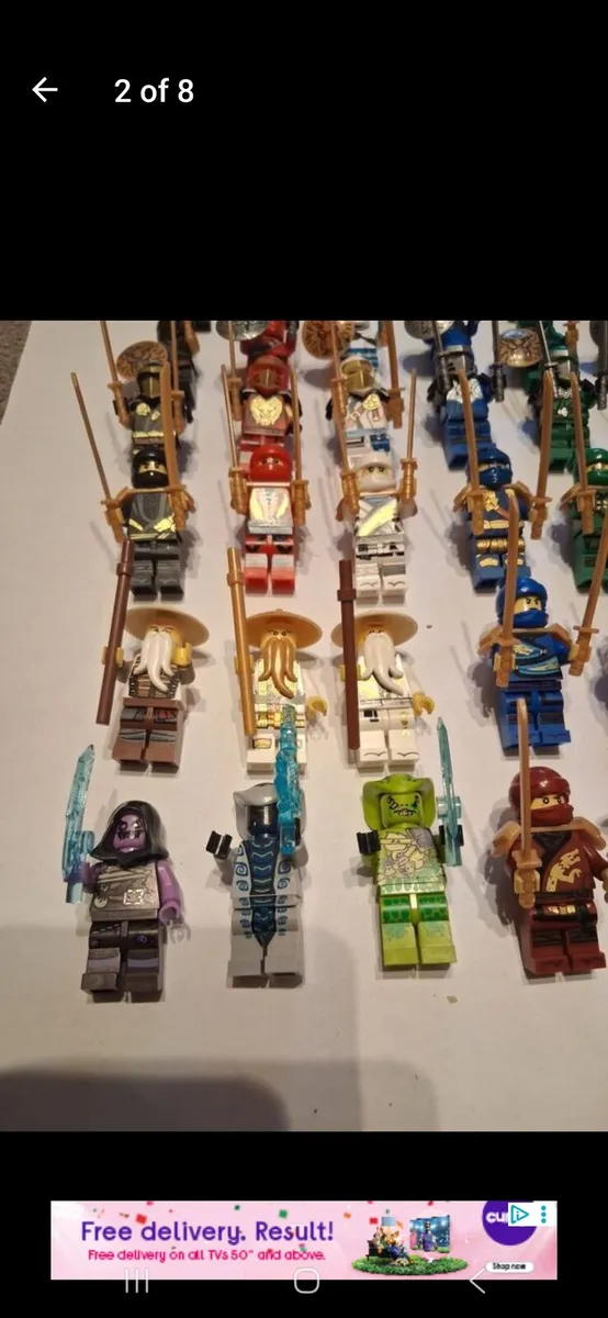LEGO Ninjago minifigure army - Image 2
