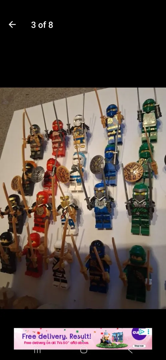 LEGO Ninjago minifigure army - Image 3