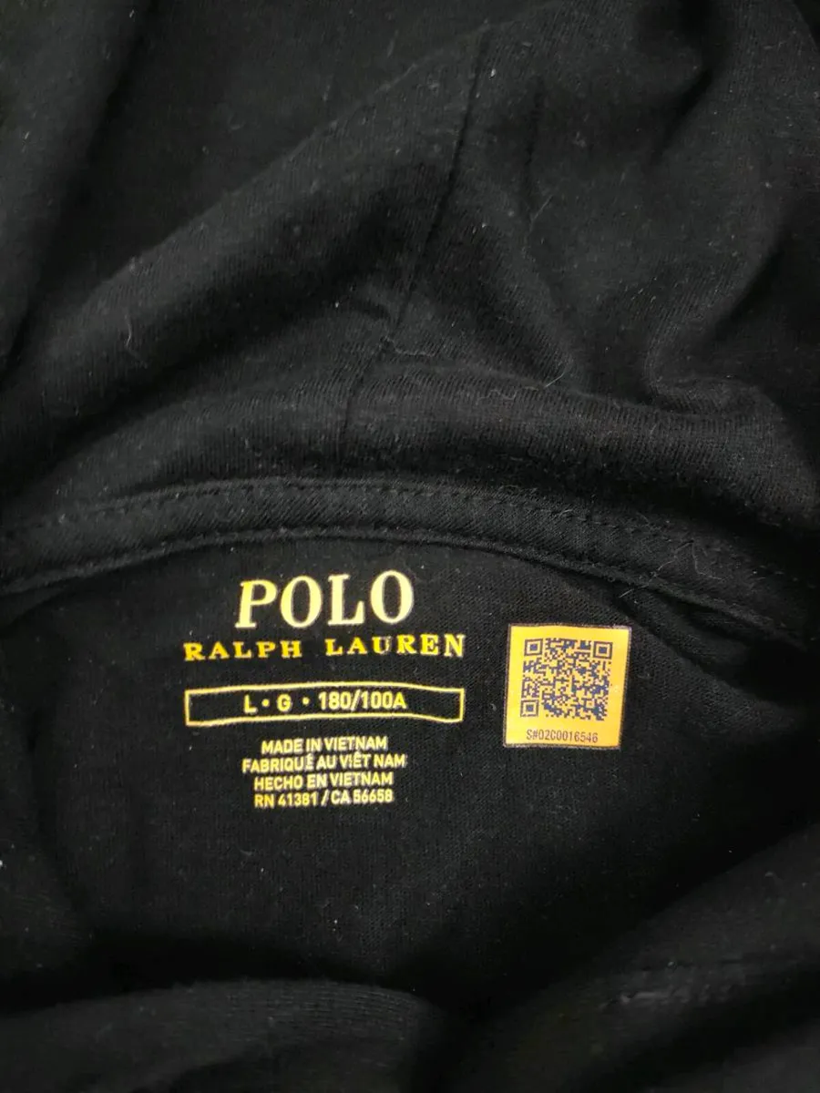 Polo Ralph Lauren Lightweight Hoodie Mens Large - Image 4