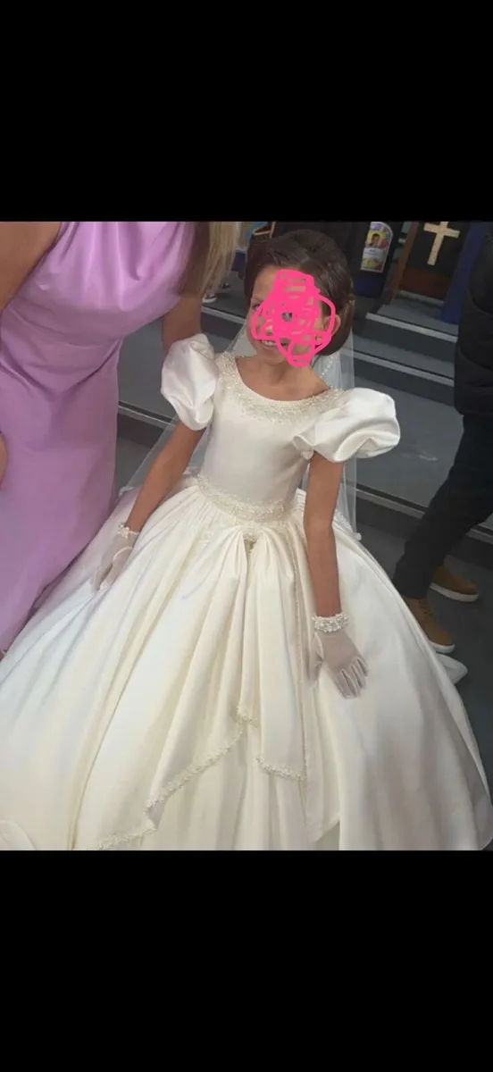 Costume made stunning communion dress - Image 2