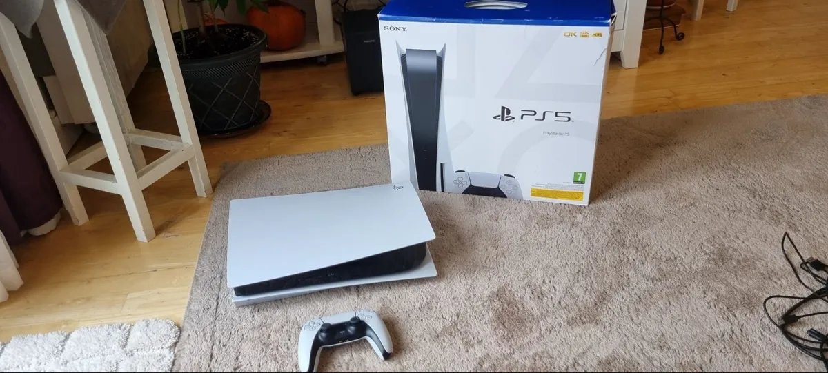 Playstation 5 Disc Edition + 1TB SSD - Image 1