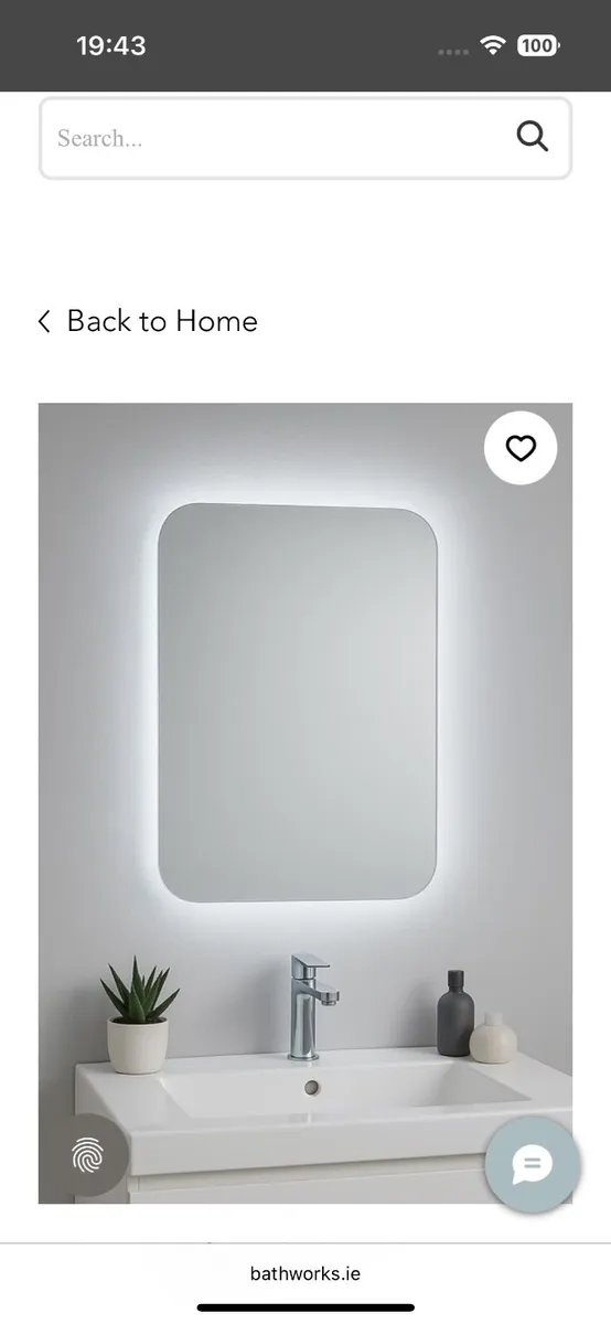 Bathroom tiles & Bathroom LED light - Image 3