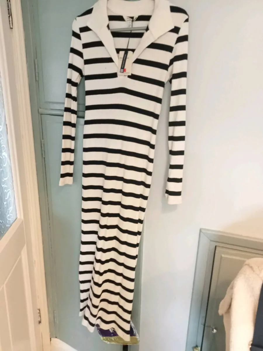 Ladies river island new knitted dress size 10 - Image 1