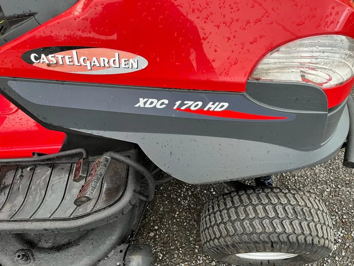 Castlegarden 16/5HP hydro ride on lawnmower - Image 3