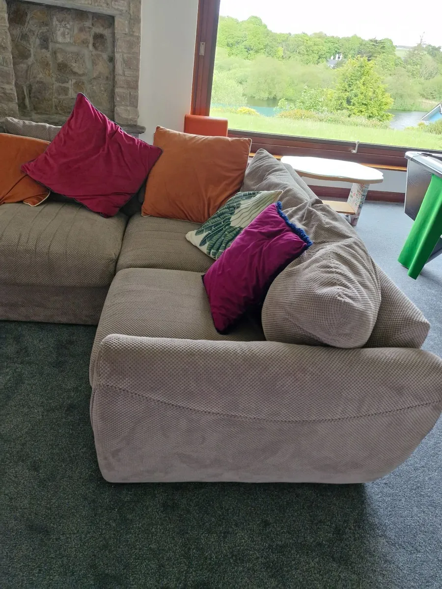 Beautiful L-Shaped Couch - Image 3