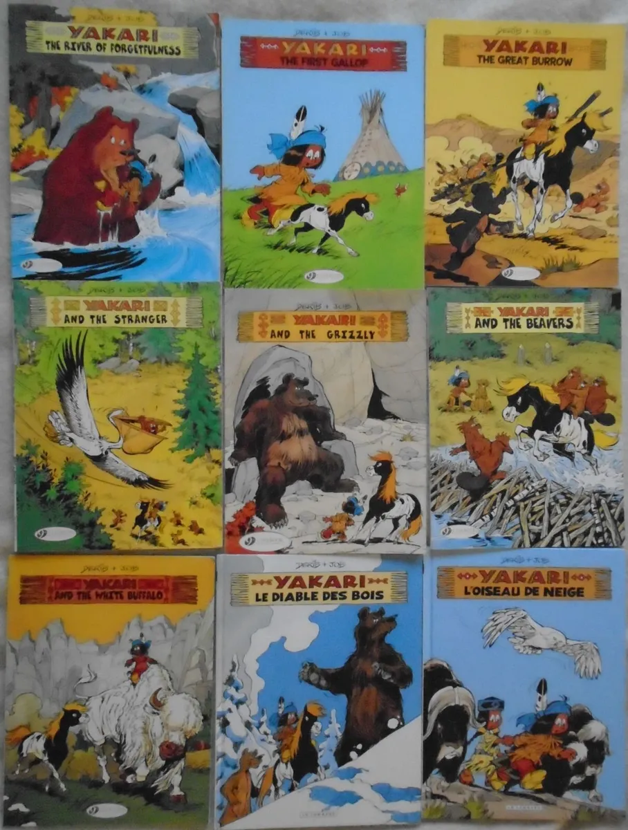 Yakari Comic Books
