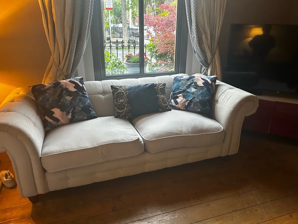 Sofa - Grey Sunning with Ottoman - Image 3