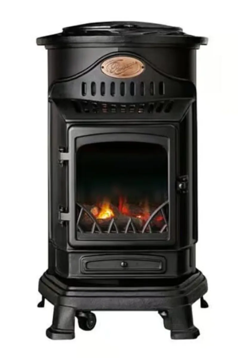 Provence Gas Heater – Matt Black - FREE Gas Bottle - Image 2