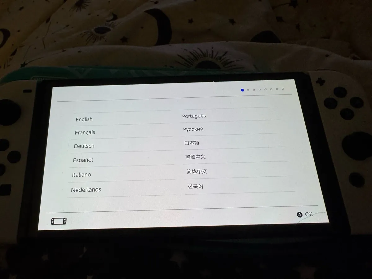 SWITCH OLED - Perfect, With Dock, Charger and Case - Image 1