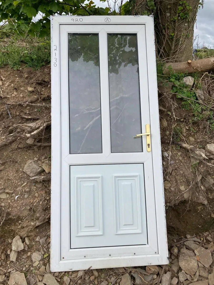 Full set of PVC windows and doors and hardwood dor - Image 1
