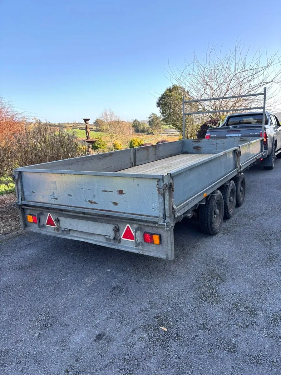 16x6”6 Nugent dropside trailer - Image 2