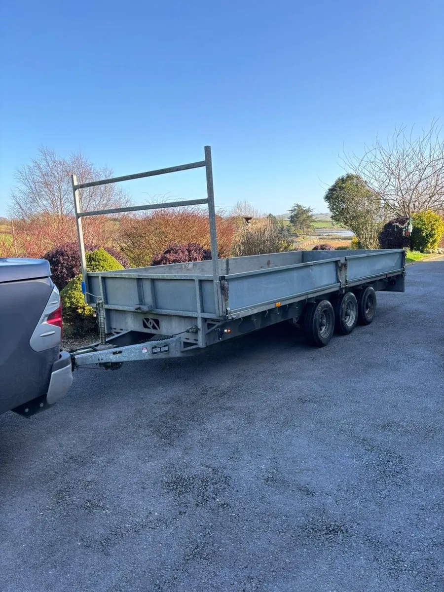 16x6”6 Nugent dropside trailer - Image 1