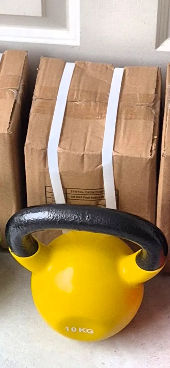 2xbrand new cast iron kettlebells - Image 3