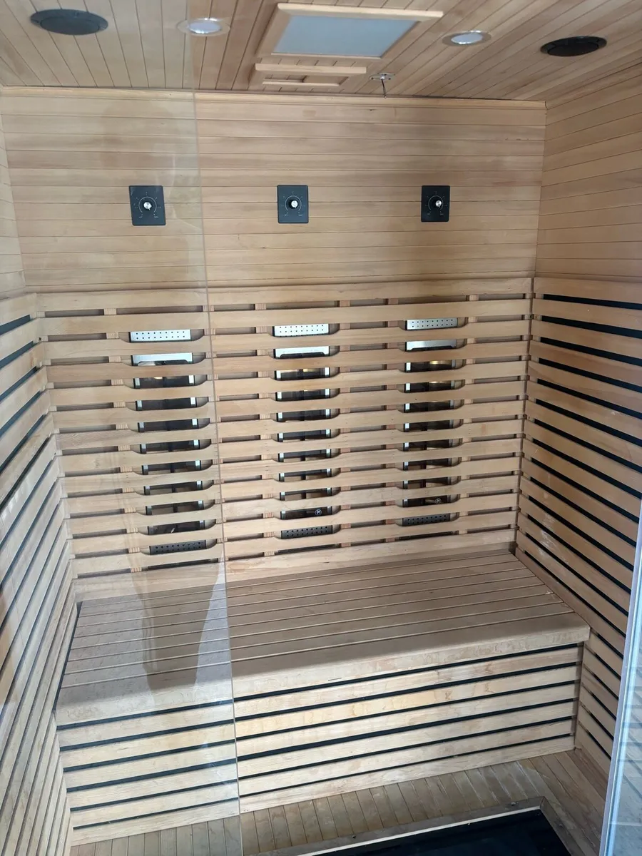 Premium 3 person Infrared Sauna - Image 2