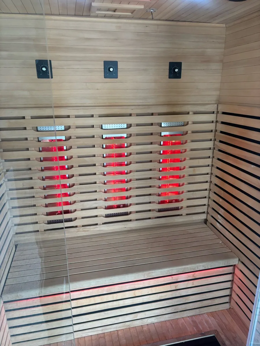 Premium 3 person Infrared Sauna - Image 3