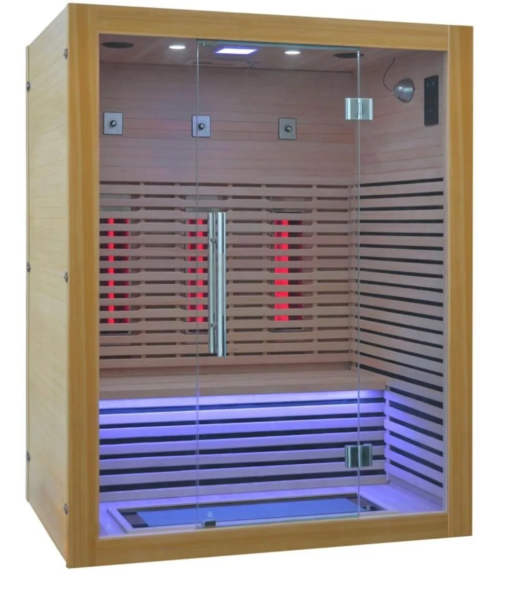 Premium 3 person Infrared Sauna - Image 4
