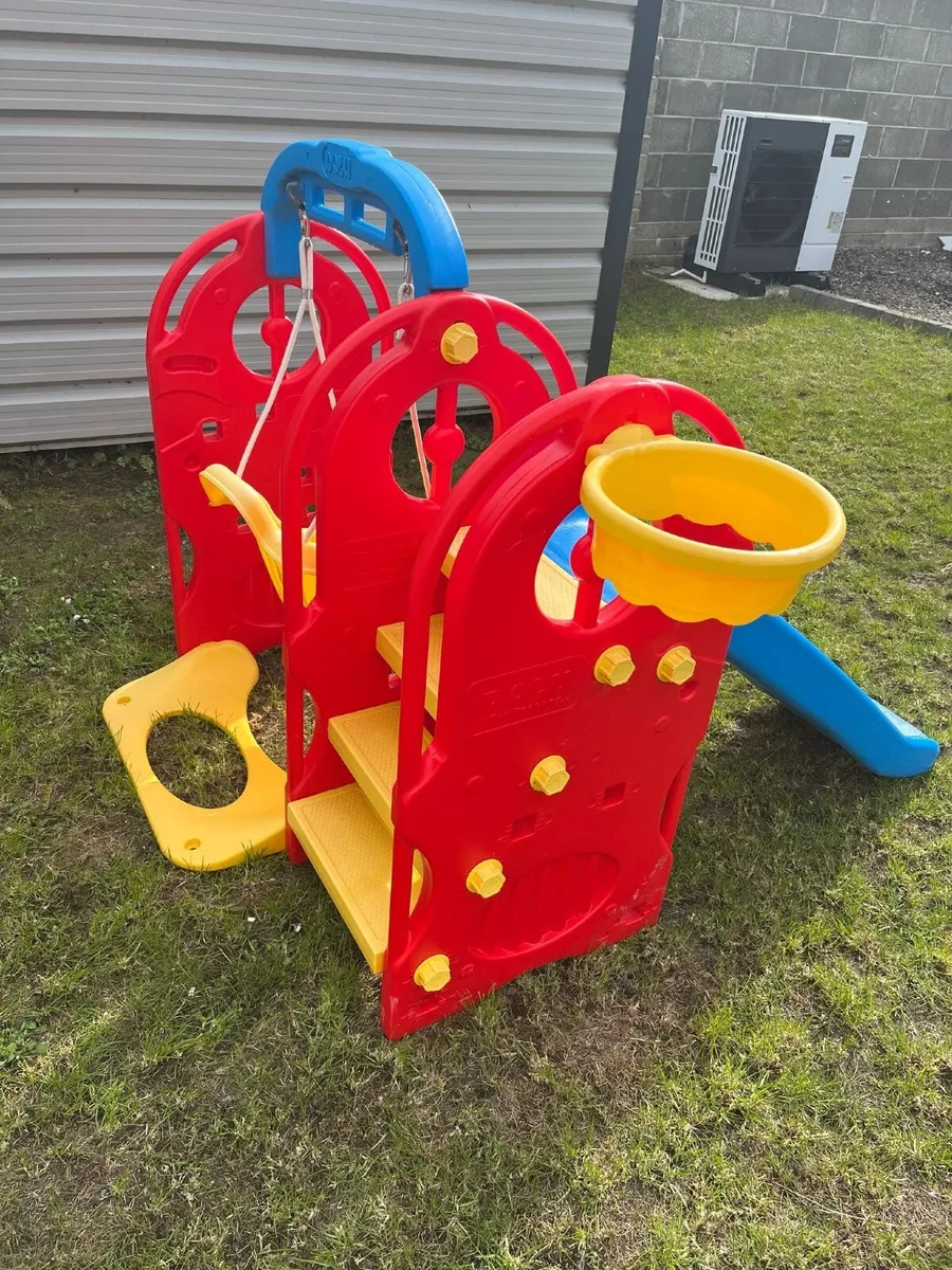 Dolu 4-In-1 Garden Kids Playground, Swing and Slid - Image 1