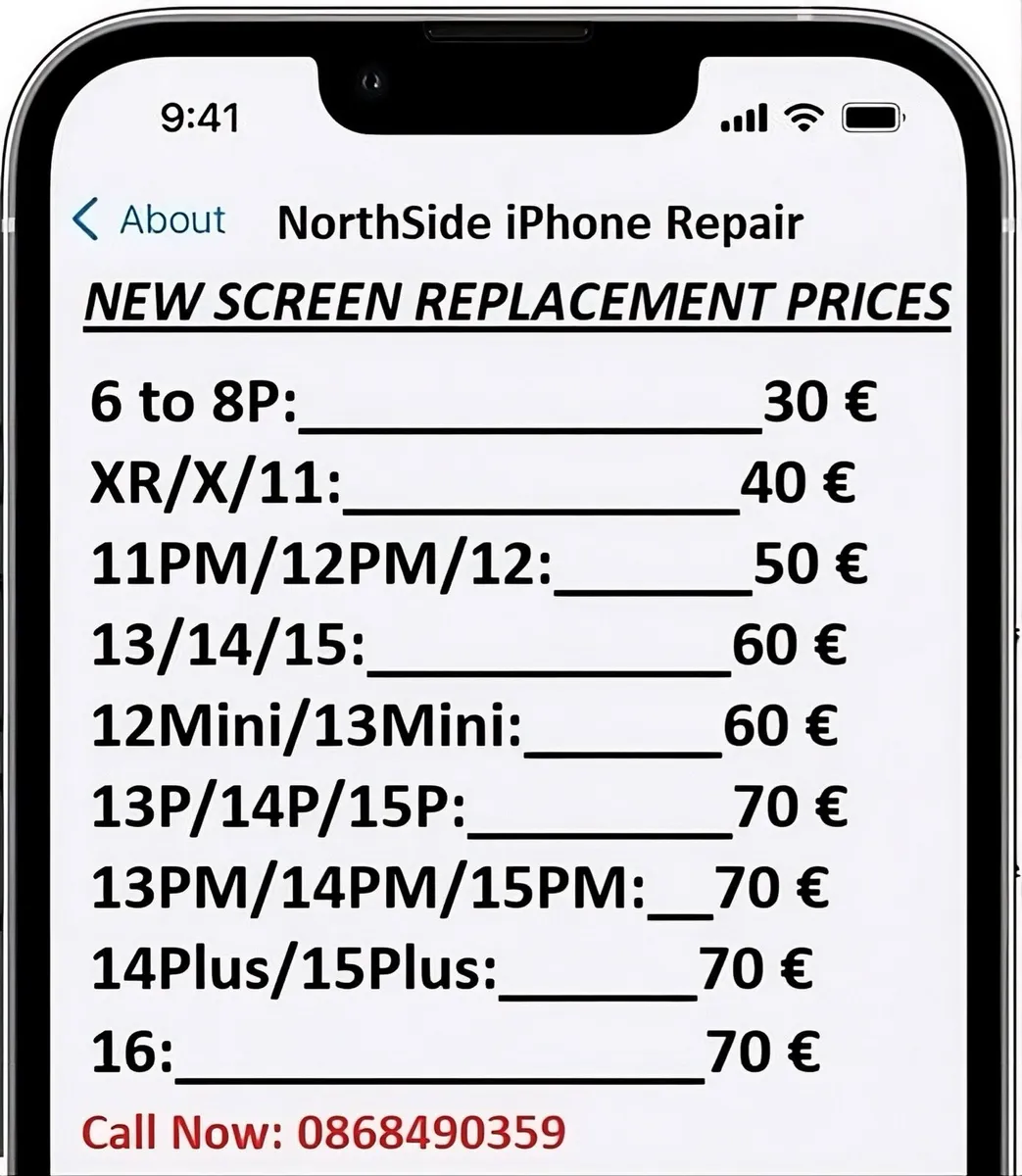 iPhone Screen Repairs