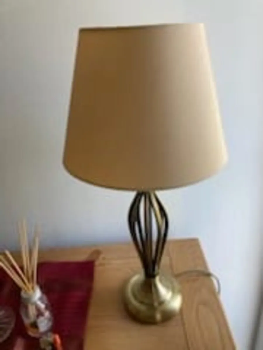 Floor lamp and table lamp - Image 1