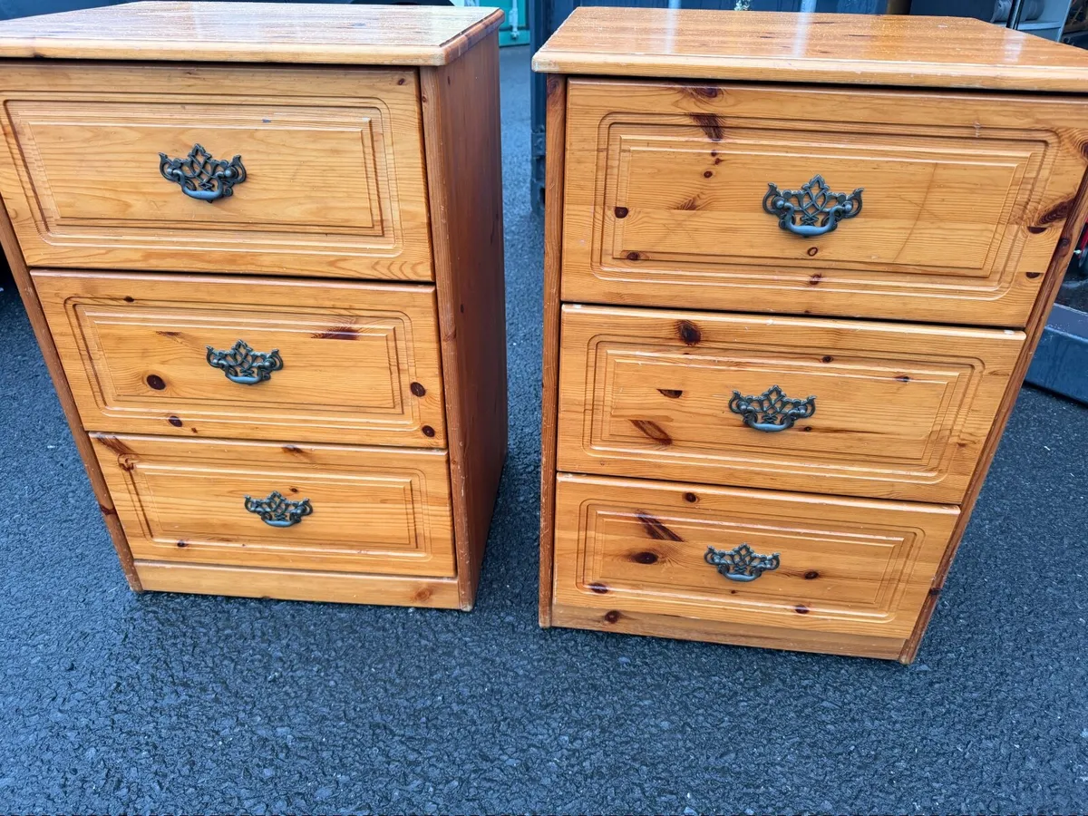 Bedside lockers - Image 1