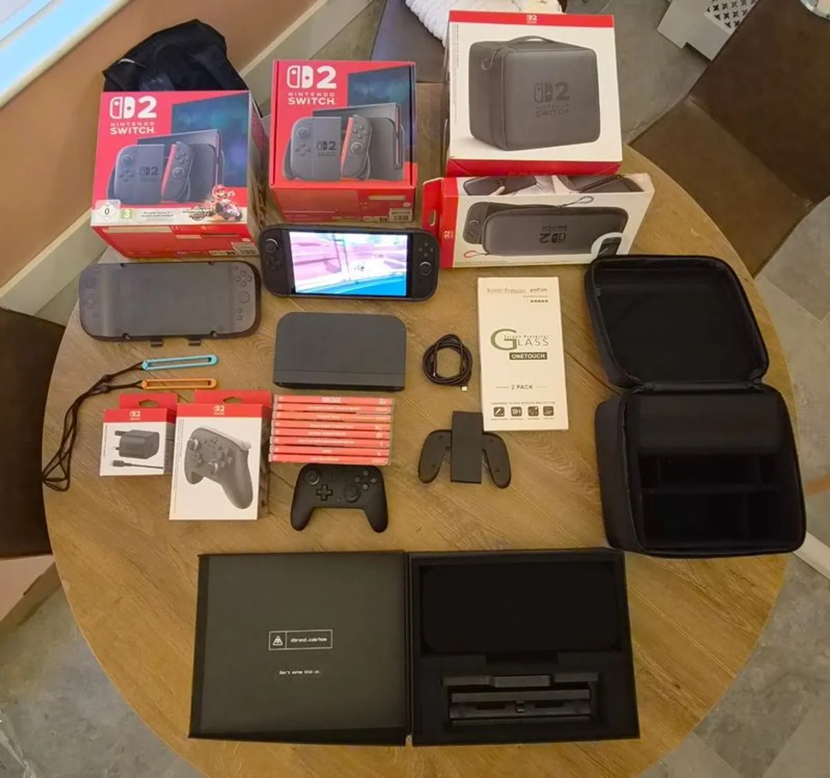 Nintendo Switch 2 ULTIMATE Collector Bundle - 8 Games - 512GB SanDisk - dbrand Killswitch - 100% CIB - Image 1